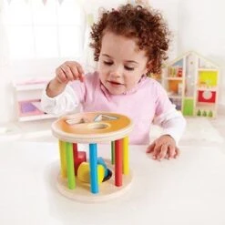 1-2-3 Houten Vormenstoof -Kinder Speelgoeds Winkel 1 2 3 vormenstoof hape e0500 1 1