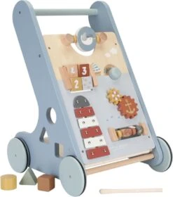 Little Dutch LD7107 Activiteiten Loopwagen Sailors Bay -Kinder Speelgoeds Winkel LD7107 little dutch activiteiten loopwagen sailors bay 4