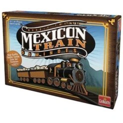 Mexican Train Dominoes Familiespel Goliath -Kinder Speelgoeds Winkel Mexian Train Dominoes familiesepl goliath 3