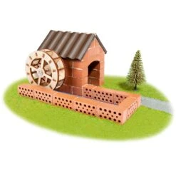 Teifoc Bouwdoos T4030 Watermolen -Kinder Speelgoeds Winkel Teifoc bouwdoos metselset T4030 watermolen 1