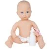 Bad- En Plaspop Meisje Newborn Aquini (33 Cm.)
