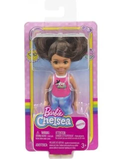 Barbie Pop Chelsea Met Bruin Haar En Top Met Hondje Op Skateboard -Kinder Speelgoeds Winkel barbie club chelsea bruin haar 2