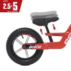BERG BIKY Cross Red Loopfiets 12 “ 9 BERG BIKY Cross Red Loopfiets 12 “ -Kinder Speelgoeds Winkel berg biky cross rood loopfiets 1