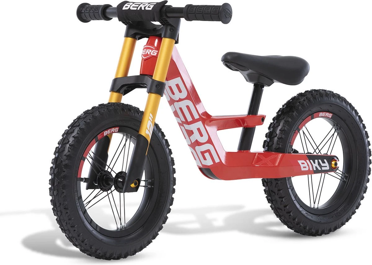 BERG BIKY Cross Red Loopfiets 12 “ 2 BERG BIKY Cross Red Loopfiets 12 “ - Afbeelding 2