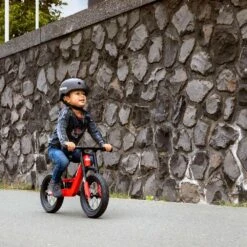 BERG BIKY City Red Loopfiets 12 ” Inch Luchtbanden -Kinder Speelgoeds Winkel bergtoys biky city red 12 inch loopfiets speelactief.nl berg 6