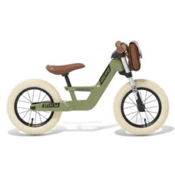 BERG BIKY Retro Green Loopfiets 12 ” Inch Luchtbanden -Kinder Speelgoeds Winkel bergtoys biky retro green 12 inch loopfiets speelactief.nl berg 2