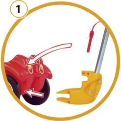 Big Bobby Car Duwstang -Kinder Speelgoeds Winkel big bobbycar duwstang loopauto duw stang verstelbaar 2