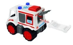 BIG Power Worker Midi Ambulance Zandbakspeelgoed -Kinder Speelgoeds Winkel big power worker ambulance 56831 1 1