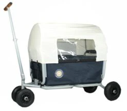 Beachtrekker Life Huif Bolderwagen -Kinder Speelgoeds Winkel bolderwagen opvouwbaar beachtrekker life blauw met huif