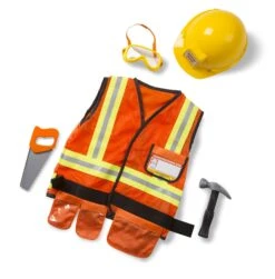 Melissa & Doug Wegwerker Bouwvakker Verkleedkleren Constructionworker