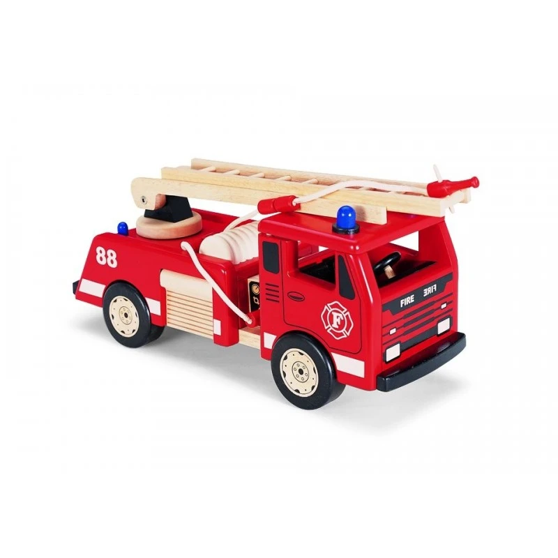 Brandweer Ladderwagen – Pintoy 1 Brandweer Ladderwagen – Pintoy
