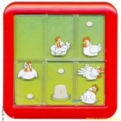 Smart Games SmartGames Chicken-Shuffle Denkspel Smart-Games -Kinder Speelgoeds Winkel chicken shuffle smart games 3