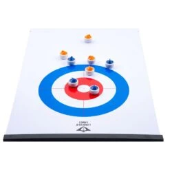 Curling/Sjoelen 2-in-1 Shuffleboard 180×39 Cm. -Kinder Speelgoeds Winkel curling shuffleboard sjoelen 2 in 1 3