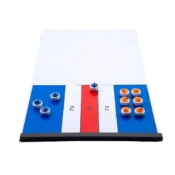 Curling/Sjoelen 2-in-1 Shuffleboard 180×39 Cm. -Kinder Speelgoeds Winkel curling shuffleboard sjoelen 2 in 1 4