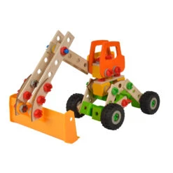 Eichhorn 6in1 Constructor 140-dlg Houten Constructie-speelgoed Loader -Kinder Speelgoeds Winkel eichhorn constructor 140dlg constructieset loader 6in1 set 4