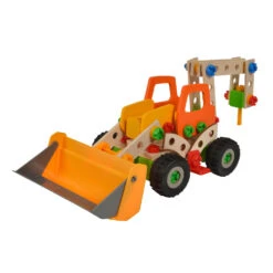 Eichhorn 6in1 Constructor 140-dlg Houten Constructie-speelgoed Loader -Kinder Speelgoeds Winkel eichhorn constructor 140dlg constructieset loader 6in1 set 5