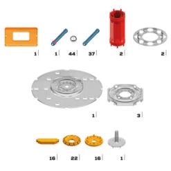 Geomag Mechanics – 146 Delig -Kinder Speelgoeds Winkel geomag mechanics 146 delig 3