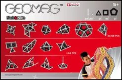 Geomag Panels Black & White 68 Delig Magnetisch Speelgoed 5 Geomag Panels Black & White 68 Delig Magnetisch Speelgoed -Kinder Speelgoeds Winkel geomag panels black white gm012 1 1