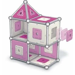 Geomag Pink Panels 142 Delig Magnetisch Speelgoed -Kinder Speelgoeds Winkel geomag pink panels 142 3