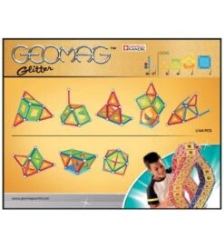 Geomag Panels Glitter – 44 Delig -Kinder Speelgoeds Winkel geomag glitter panels set 44 pcs 1 1