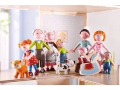 HABA Little Friends Poppenhuispopjes Babys Marie En Max -Kinder Speelgoeds Winkel habe little friends