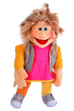 Handpop Lana 65 Cm. Living Puppets -Kinder Speelgoeds Winkel handpop living puppets w732 lana 03 1