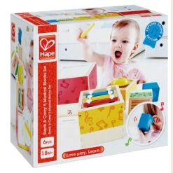 Stapelbare Muziekset – Hape Stacking Music Set -Kinder Speelgoeds Winkel haoe e0336 stapelbare muziekset 4