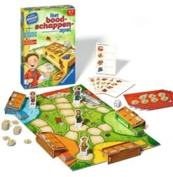 Het Boodschappenspel Kinderspel Ravensburger Spellen -Kinder Speelgoeds Winkel het boodschappenspel ravensburger leerspel 1
