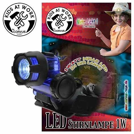 Kids At Work Hoofdlamp LED Lamp Scouting Outdoor 2 Kids At Work Hoofdlamp LED Lamp Scouting Outdoor - Afbeelding 2