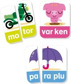 Jumbo 19569 Ik Leer Lettergrepen -Kinder Speelgoeds Winkel jumbo 19549 ik leer lettergrepen educatief spel 1