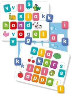 Jumbo 19553 Ik Leer Woordjes -Kinder Speelgoeds Winkel jumbo 19553 ik leer woordjes educatief spel.