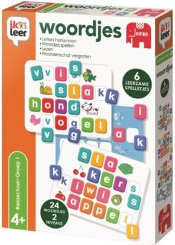 Jumbo 19553 Ik Leer Woordjes -Kinder Speelgoeds Winkel jumbo 19553 ik leer woordjes educatief spel. 4