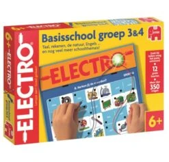 Jumbo 19535 Electro Basisschool Groep 3+4 -Kinder Speelgoeds Winkel junbo 19535 electro basisschool groep 1 2 educatief spel 8710126195352 1