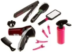 Braun Satin Hair 7 Kappersset De Luxe Kappersset 5873 -Kinder Speelgoeds Winkel kappersset braun satin hair 7 theo klein 5873