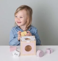 Little Dutch LD7022 VormenStoof Zoo Rose -Kinder Speelgoeds Winkel little dutch 4458 vormenstoof rose 3