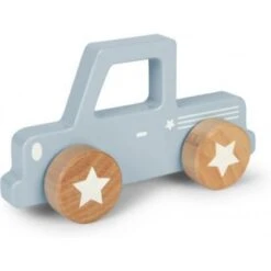 Little Dutch LD 4379 Pickup Blauw -Kinder Speelgoeds Winkel little dutch 4379 houten pickup 1 1
