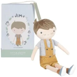 Little Dutch LD4524 Knuffelpop Jim 35cm -Kinder Speelgoeds Winkel little dutch 4524 jim 35cm knuffelpop 1