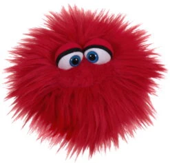 Handpop Kletskop Kwebbel Rood Living Puppets -Kinder Speelgoeds Winkel living puppets W804 Klatschtriene 1