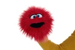 Handpop Kletskop Kwebbel Rood Living Puppets -Kinder Speelgoeds Winkel living puppets W804 Klatschtriene 2 scaled 1