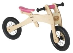 Trybike Pink – Houten 4-in-1 Loopfiets -Kinder Speelgoeds Winkel loopfiets 4 in 1 trybike pink 3 scaled 1