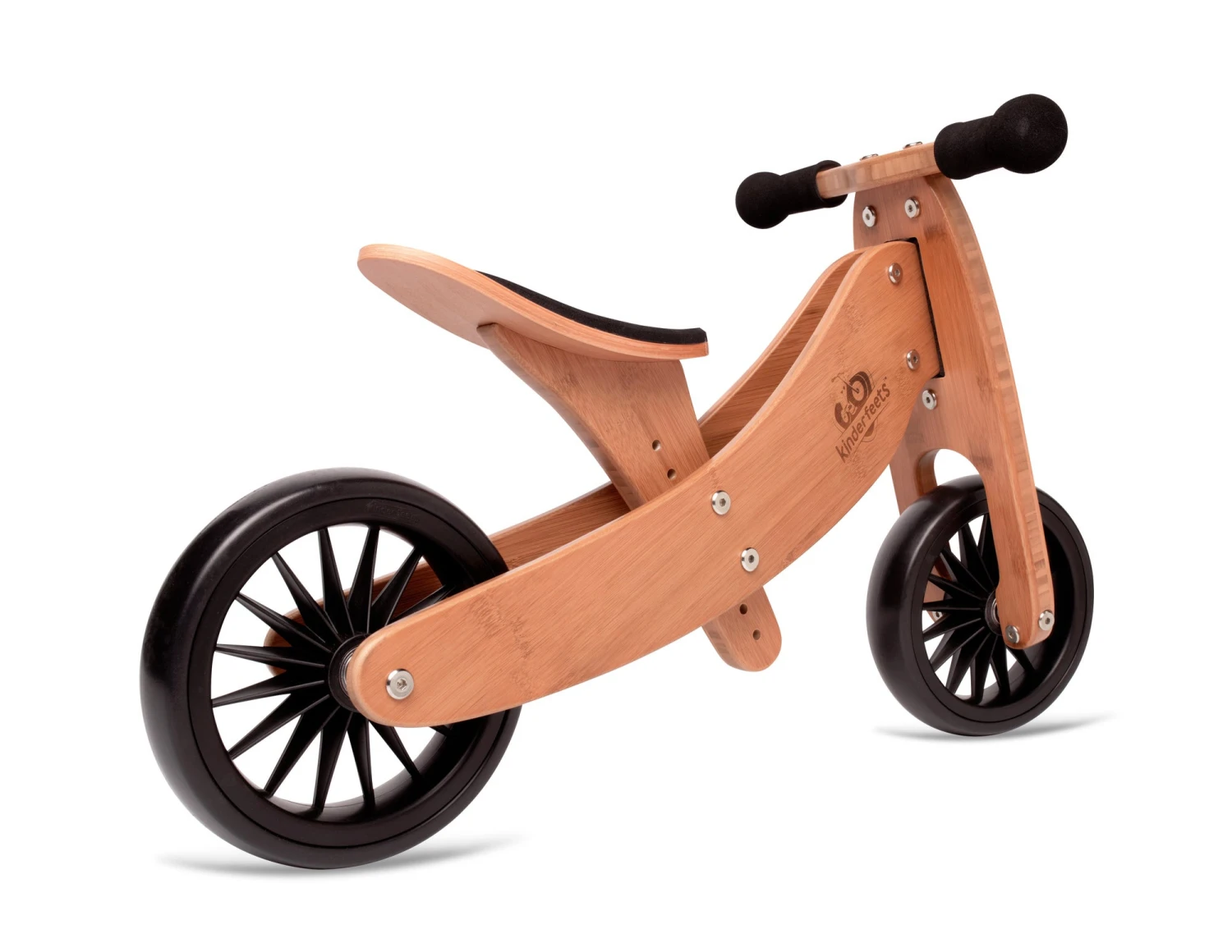 Tiny Tot Plus Bamboo Loopfiets Kinderfeets 3 Tiny Tot Plus Bamboo Loopfiets Kinderfeets - Afbeelding 3