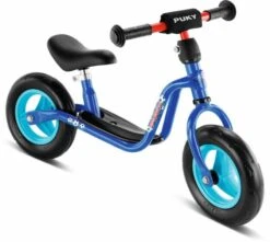 PUKY 4055 LRM Loopfiets Blauw 10inch -Kinder Speelgoeds Winkel loopfiets lrm blauw voetbal puky 4055 1
