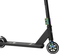 Stuntstep Panda Initio Pro 110 Kleur Teal Blue -Kinder Speelgoeds Winkel panda initio stuntstep black rainbow 6