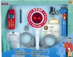 Politieset, 9-delig -Kinder Speelgoeds Winkel politieset 9 delig theo klein 8850 1 1