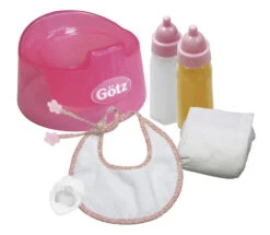 Poppenverzorgingsset Gotz Basic -Kinder Speelgoeds Winkel poppen verzorgingsset gotz 3401935 1