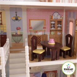 Poppenhuis / Barbiehuis Savannah -Kinder Speelgoeds Winkel poppenhuis barbiehuis kidkraft 65023 savannah 4 scaled 1