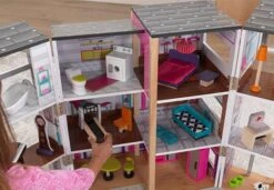 Poppenhuis Modern Deluxe Herenhuis -Kinder Speelgoeds Winkel poppenhuis kidkraft 65883 modern deluxe herenhuis 2