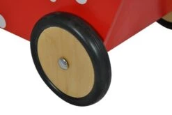 Poppenwagen Simply For Kids Stippen Rood -Kinder Speelgoeds Winkel poppenwagen simply for kids stippen rood 1 1