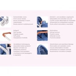 Gotz Poppenwagen 2-in-1 Gotz Soft Mood -Kinder Speelgoeds Winkel poppenwagen soft mood 2 in 1 gotz 3403367 4