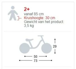 PUKY 4072 LRM Plus Zilver/Rood Loopfiets -Kinder Speelgoeds Winkel puky loopfiets lrm plus zilver 4072 1 1